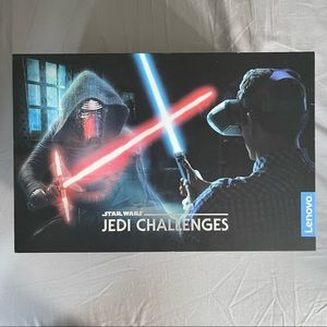 Star Wars Jedi Challenges Lenovo AR headset w/Lightsaber & Tracking Beacon